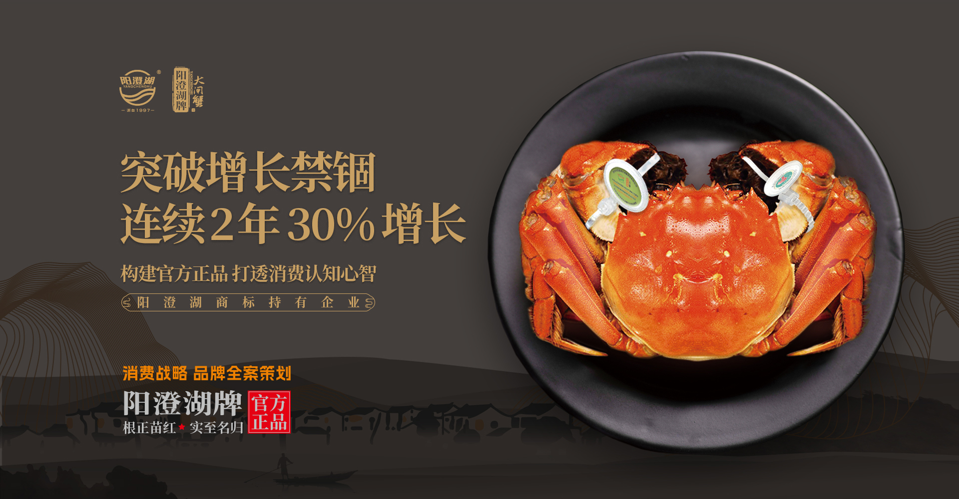 陽(yáng)澄湖牌大閘蟹  突破行業(yè)困局，銷(xiāo)量大幅增長(zhǎng)-上海塔望